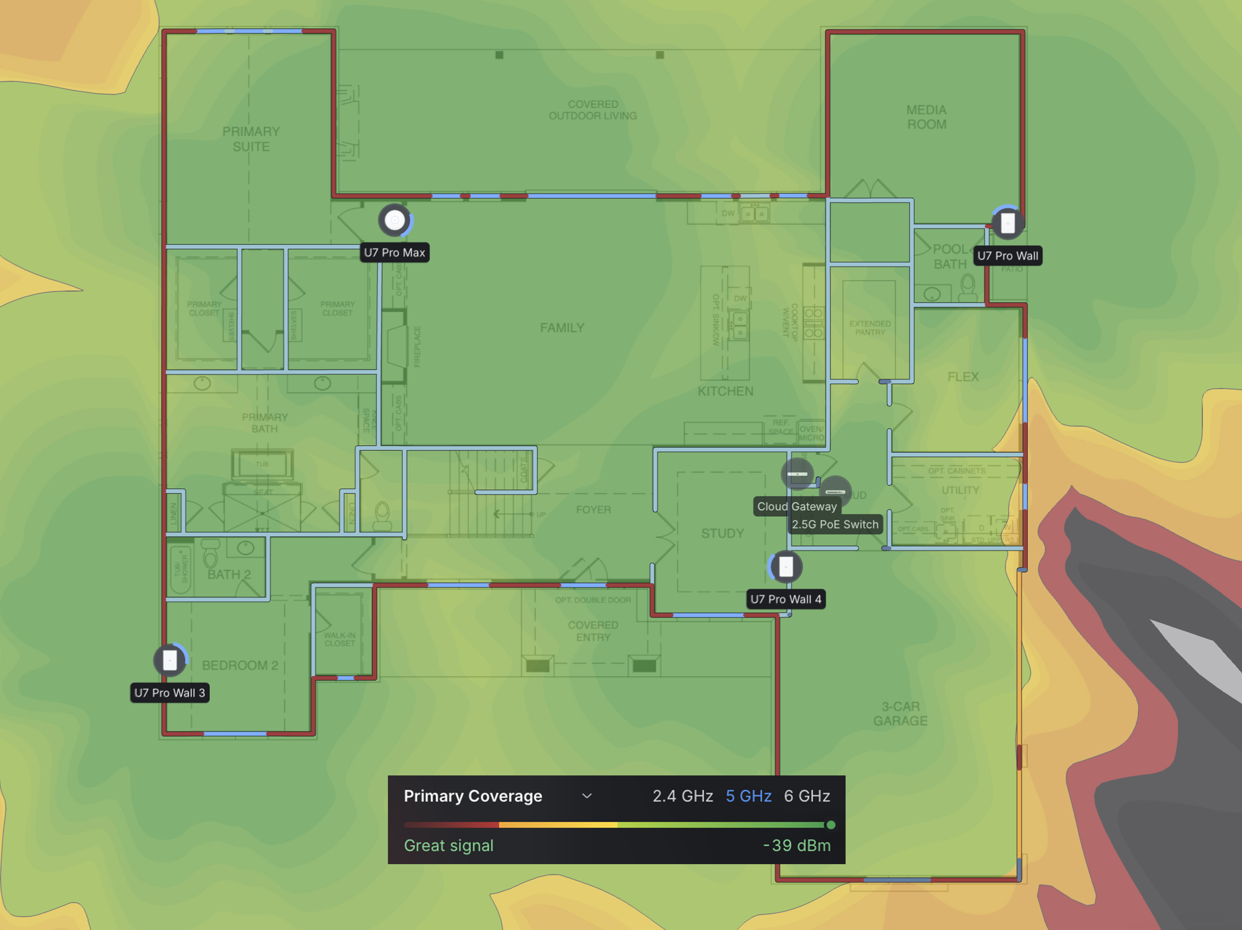After: full-home WiFi coverage with HiveHome upgrade
